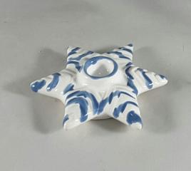 Gmundner Keramik-Leuchter/Stern